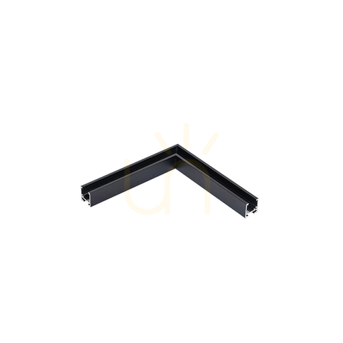 Verifica Conector de colț orizontal Zambelis 2085B-C2 pentru șină magnetică 48V, sandy black