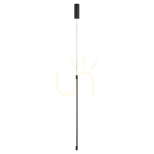 Pendul LED Zambelis 12W 3000K aluminiu negru mat small 3