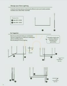 Lampa suspendată LED Zambelis 12W 3000K aur mat aluminiu small 3