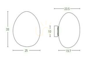 Lampă de perete LED Zambelis alb 5W 3000K metal sticlă opală small 2