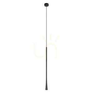 Lampă suspendată LED Zambelis 7W 3000K negru aluminiu small 3