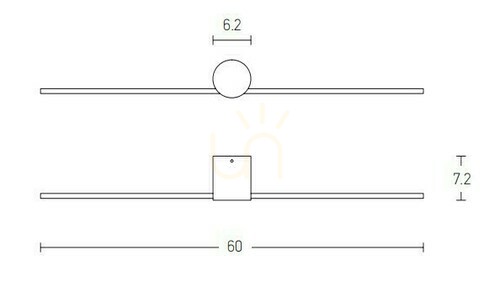 Verifica Lampă de perete LED Zambelis negru aluminiu 6W 3000K IP44