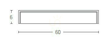 Verifica Lumina de baie 16W 3000k aluminiu -acrilic- metal crom ZAMBELIS