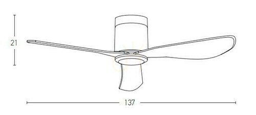 Verifica Plafonieră ventilator Zambelis negru mat 137 cm 40W Tuya WiFi