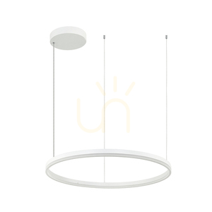 55W LED lumina pandantiv 55W 3000k aluminiu și acril Dimmable în jos lumina alb ZAMBELIS small 0