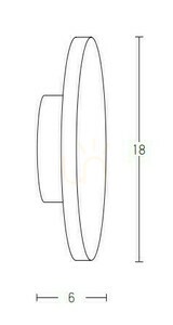 Aplica de perete LED Zambelis alamă periat 6W 3000K IP20 small 1