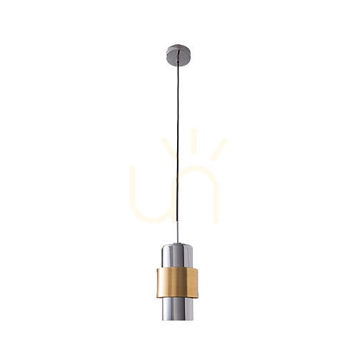 Verifica Pendul Zambelis E27 40W aur mat sticlă cromată 13 cm