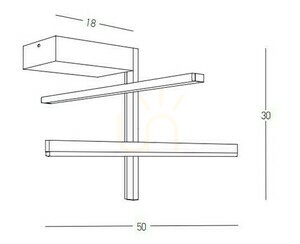 Plafonieră LED Zambelis neagră 25W 3000K aluminiu alb opal small 2
