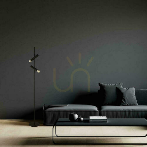 Verifica Lampă de podea 7W 3000k Metal Black Gold ZAMBELIS