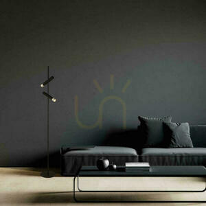 Lampă de podea 7W 3000k Metal Black Gold ZAMBELIS small 0