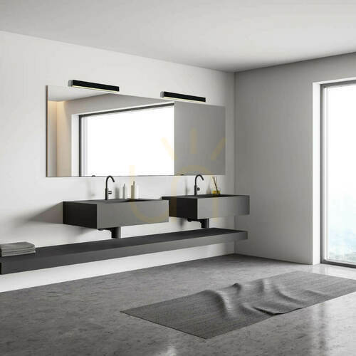 Verifica Lumini de perete Zambelis LED 15W 3000K negru mat IP44 aluminiu