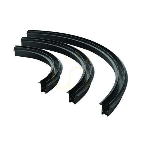 Verifica Pistă curbată fără garnitură D600mm negru ZAMBELIS