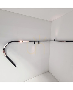 Modul LED magnetic pe șină Zambelis 22093 8W 3000K negru nisipiu DALI 48V arc 600 mm small 4