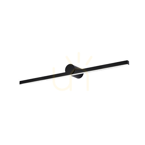 Verifica Lampă de perete 17W 3000k aluminiu negru Ip54 ZAMBELIS