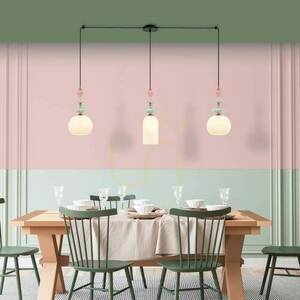 Line Light 3xe27 Metal/ceramică/ sticlă opală ZAMBELIS small 0
