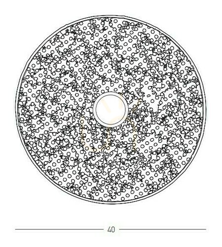 Verifica Aplică Zambelis Bush negru/natural metal E27 ⌀40 cm