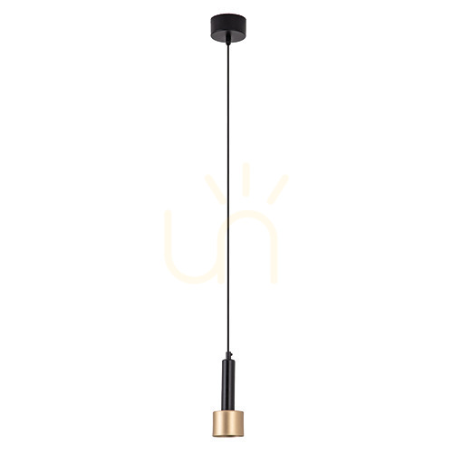 Verifica Pendul LED Zambelis 7W 3000K Negru Auriu Metal 7 cm
