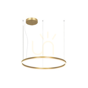 Pendul LED Zambelis auriu mat Ø80 cm 57W 3000K aluminiu acrilic dimabil small 1
