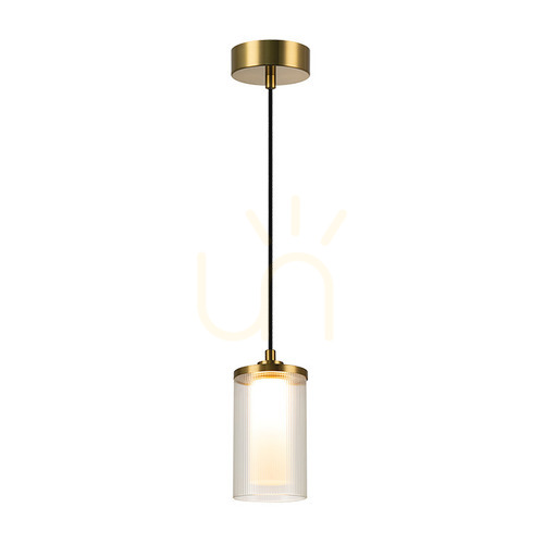 Verifica Pendul LED Zambelis 9W 3000K aur mat metal sticlă opală Ø11 cm