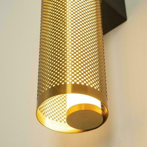 Verifica Aplica LED Zambelis 11W 3000K negru mat-brass, oțel inoxidabil-acrilic