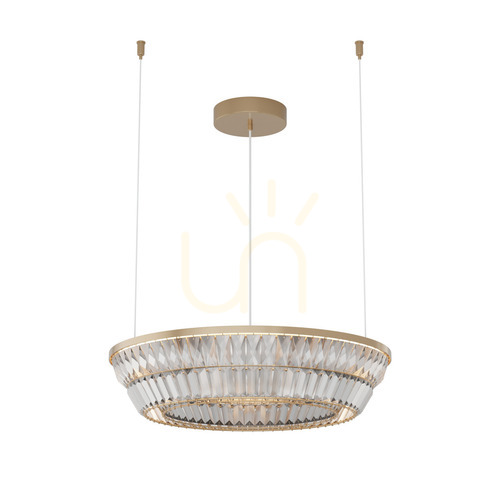 Verifica Lampa suspendată LED Zambelis alamă antică 38W 3000K 60 cm cristal