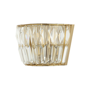 Aplică Zambelis 23050 – cristal, finisaj alamă antică, G9 LED, 20 cm small 3