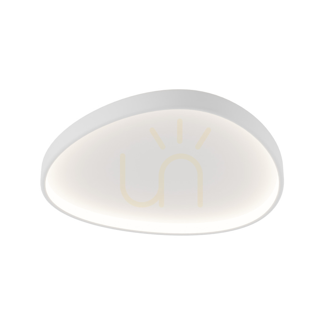 Vedere Plafon LED Zambelis 39W 3000K Alb Mat Dimmabil 80 cm Metal Acrilic Plafon LED Zambelis 39W 3000K Alb Mat Dimmabil 80 cm Metal Acrilic