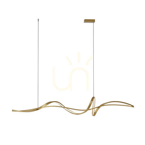 Verifica Pendul LED Zambelis 23108 auriu mat 27W 3000K 140 cm