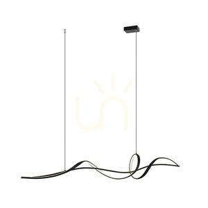 Pendul LED Zambelis 23109, negru mat, 140 cm, 27 W, 3000 K small 0