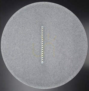 Pendul LED Zambelis gri 12W 3000K dimabil IP20 Ø75 cm acustic small 2