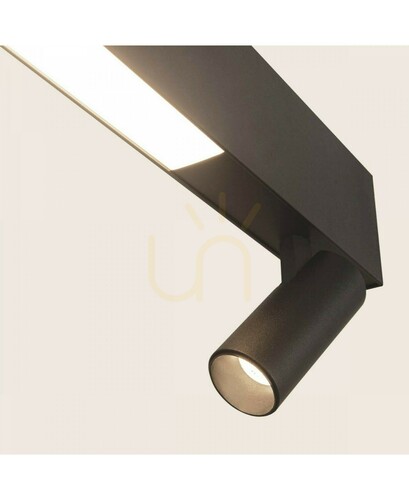 Verifica Lampă suspendată LED Zambelis 23254 neagră 130 cm 7W+32W 3000K