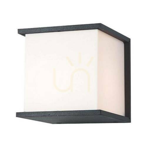 Verifica Aplică exterior Zambelis grafit E27 IP54 aluminiu 1 bec 17,1 cm
