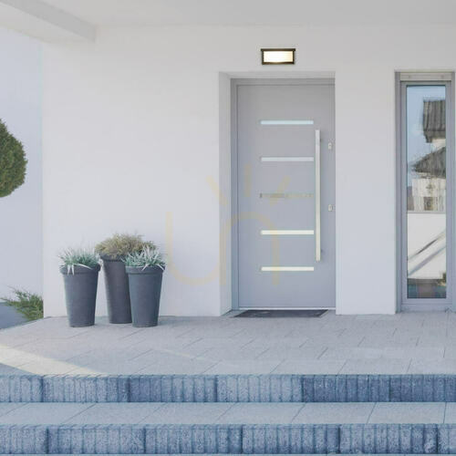 Verifica Aplică de exterior Zambelis E27 grafit IP54 aluminiu 30 cm