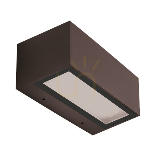 Verifica Lumină de perete în aer liber LED 26W Dark Brown ZAMBELIS