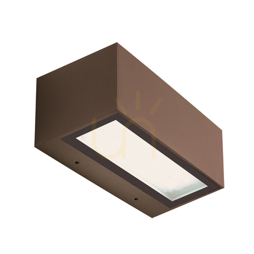 Verifica Lumină de perete în aer liber LED 26W Dark Brown ZAMBELIS
