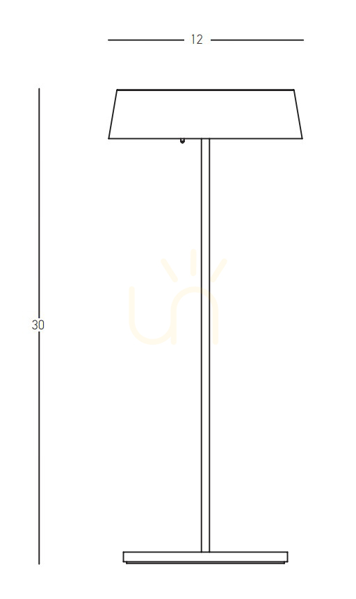 previzualizare Lumină de masă portabilă în aer liber 2.2w alb ZAMBELIS Lumină de masă portabilă în aer liber 2.2w alb ZAMBELIS