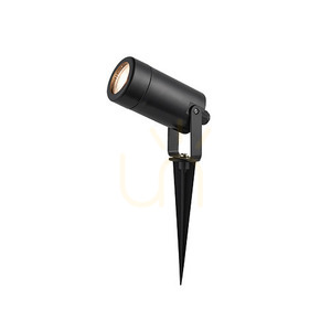 Proiector de grădină cu țepușă E312 GU10 max 7 W IP54, ABS negru, țepușă și cablu 30 cm, Zambelis small 1