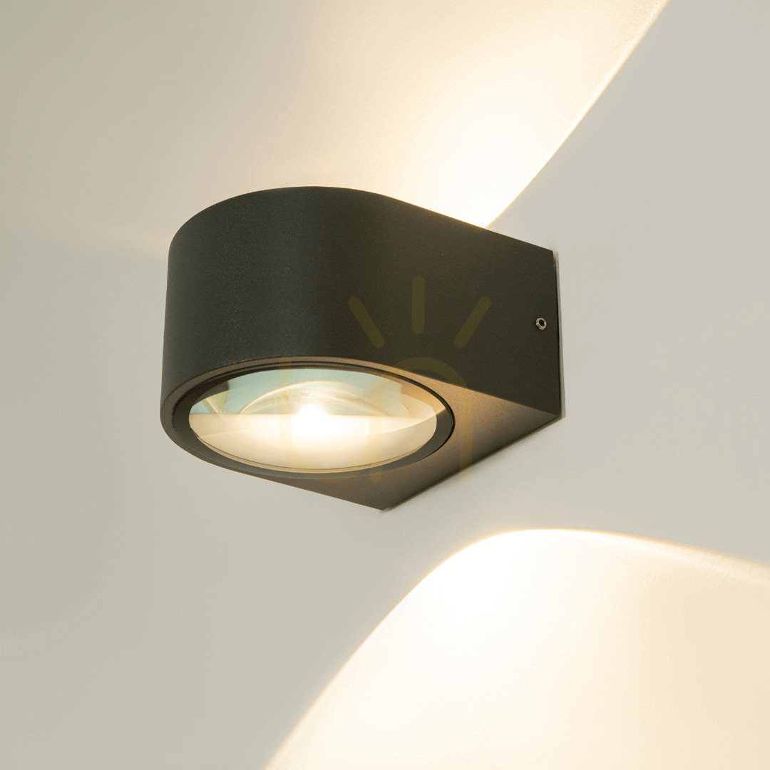 Verifica Lumină de perete în aer liber LED 2x5w 3000k aluminiu grafit ZAMBELIS Lumină de perete în aer liber LED 2x5w 3000k aluminiu grafit ZAMBELIS