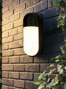 Aplică de exterior Zambelis E318 neagră LED 10 W 3000 K IP54 small 1