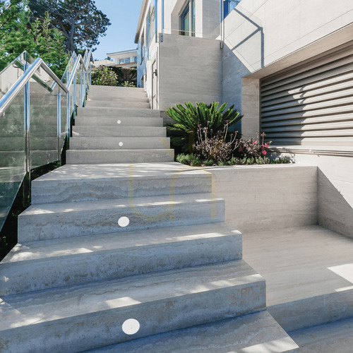 Verifica În aer liber Step Light LED 3W 3000k aluminiu alb ZAMBELIS