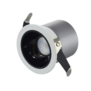 Spot LED Downlight 10W alb mat - reflector negru mat ZAMBELIS small 0