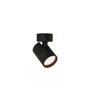 Plafon Spot mobil 1xgu10 negru ZAMBELIS small 1
