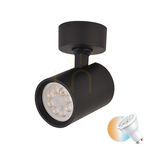 Plafon Spot mobil 1xgu10 negru ZAMBELIS small 0