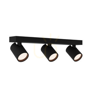 Plafon Spot mobil 3xgu10 Negru ZAMBELIS small 1