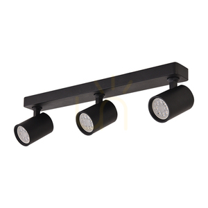 Plafon Spot mobil 3xgu10 Negru ZAMBELIS small 3