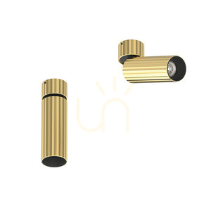 Spot LED de tavan 7W 3000K reglabil alamă periată ZAMBELIS small 0
