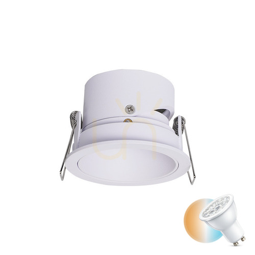 Verifica Lampă spot încastrată Gu10 MAX 40W Albă mobilă ZAMBELIS