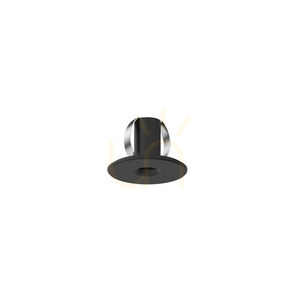 Spot încastrat LED 2W 3000k negru Ip44 ZAMBELIS small 0