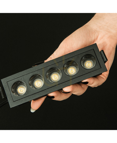 Verifica Zambelis S192 – spot LED încastrat negru, 12 W, 3000 K