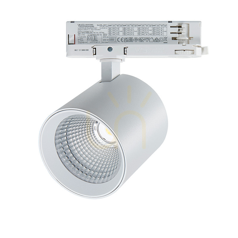 Verifica 3 faze Spot LED lumina 42W 4000k alb ZAMBELIS 3 faze Spot LED lumina 42W 4000k alb ZAMBELIS